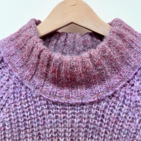 NWT En Saison Luca Oversize Sweater Purple Ombre - Picture 4 of 5